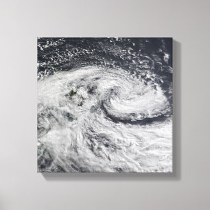 Storm över Nya Zeeland Canvastryck