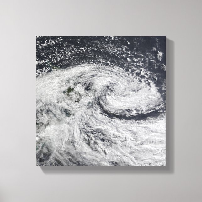 Storm över Nya Zeeland Canvastryck (Framsida)