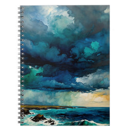 Storm över Oceanen Anteckningsbok Journal