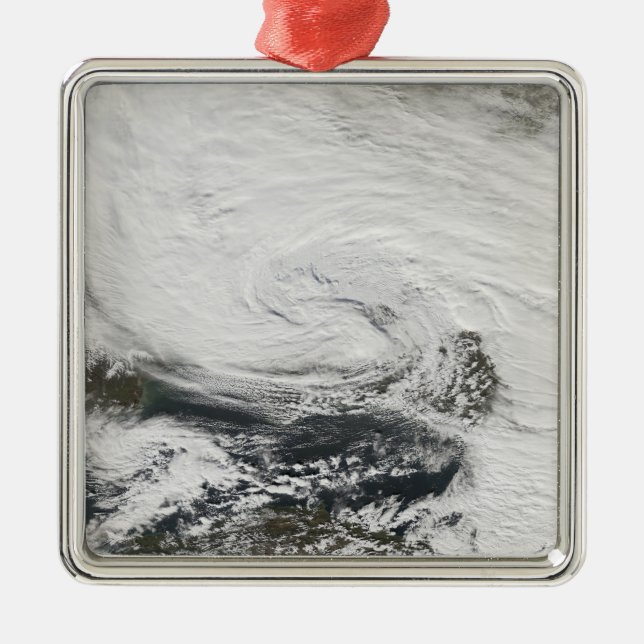 Storm över Svarta havet och Azovska havet Julgransprydnad Metall (Framsidan)