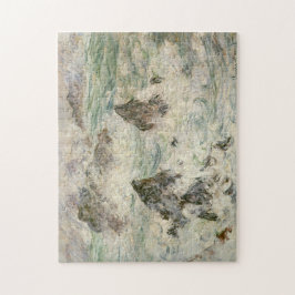 Storm på Belle-Ile Monet Fine Art Pussel