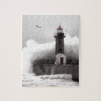 Storm på fyren pussel