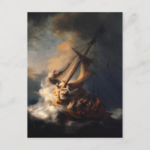 Storm på Sjö i Galileo Vykort