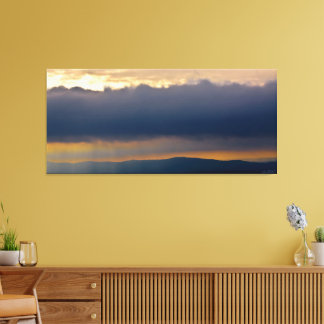 Storm Shelf Cloud Hot Springs National Park AR Canvastryck