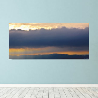 Storm Shelf Cloud Hot Springs National Park AR Canvastryck