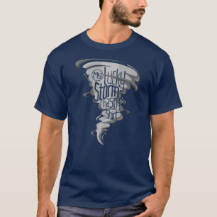Storm som jagar entusiastorkangåvan t shirt