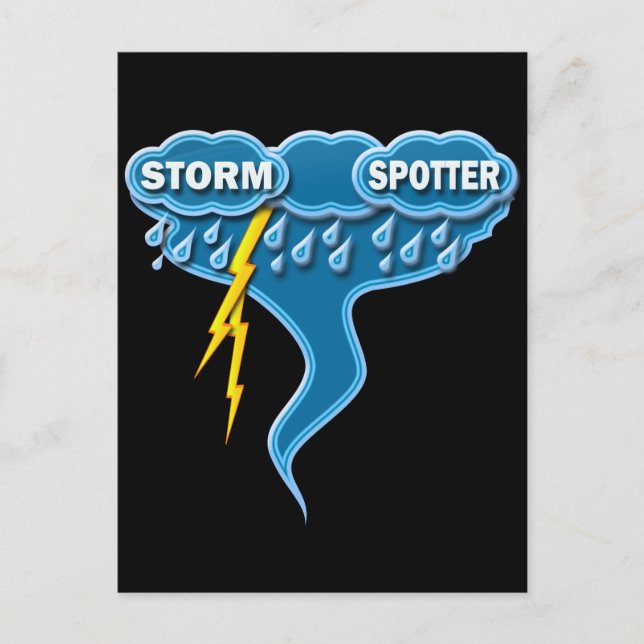 STORM SPOTTER VYKORT (Framsida)