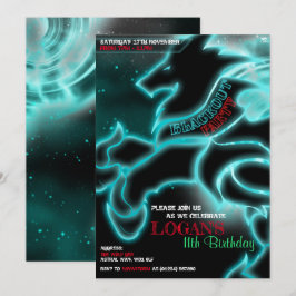 Storm Varg Blackout Party-inbjudningar Inbjudningar