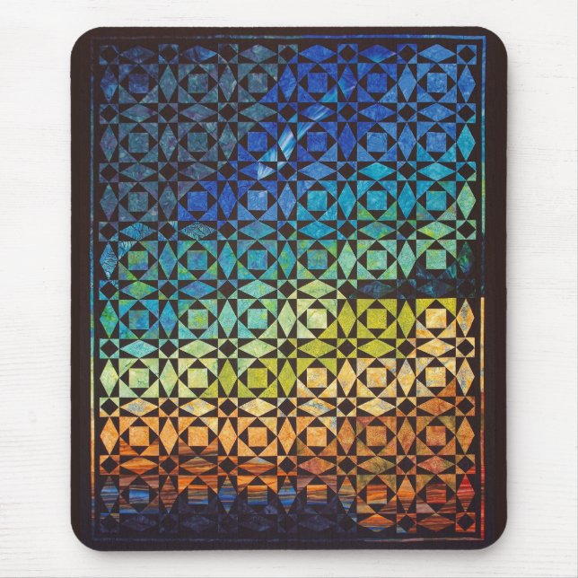 Storm vid Sea Quilt Mouse Pad Musmatta (Framsidan)