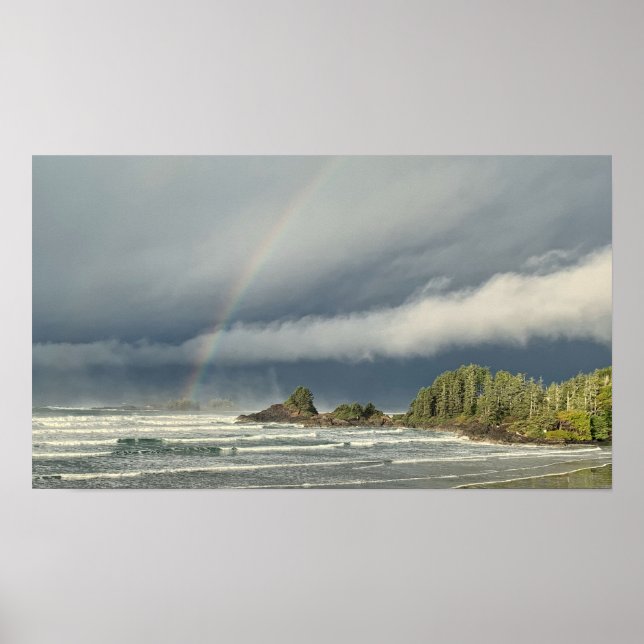 Storm Watching i Tofino British Columbia Poster (Framsidan)