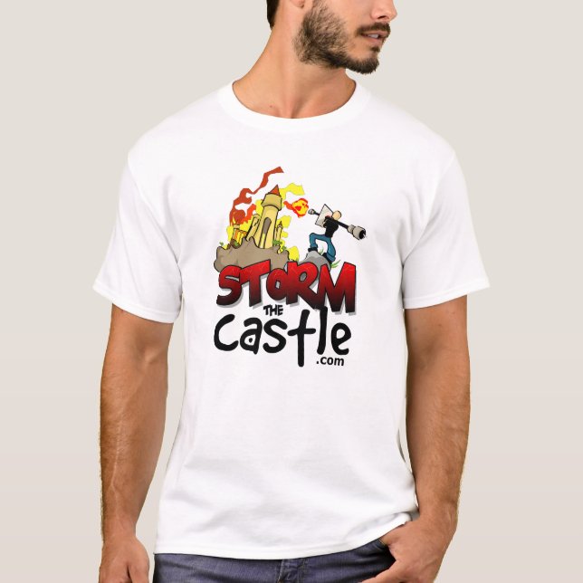 Storma slottet DragonSlayer T-shirt (Framsida)