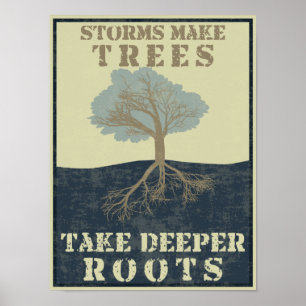 Stormar får träd att ta djupare rötter poster