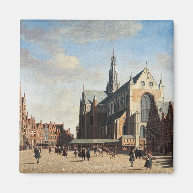 Stormarknaden i Haarlem Magnet (Framsidan)