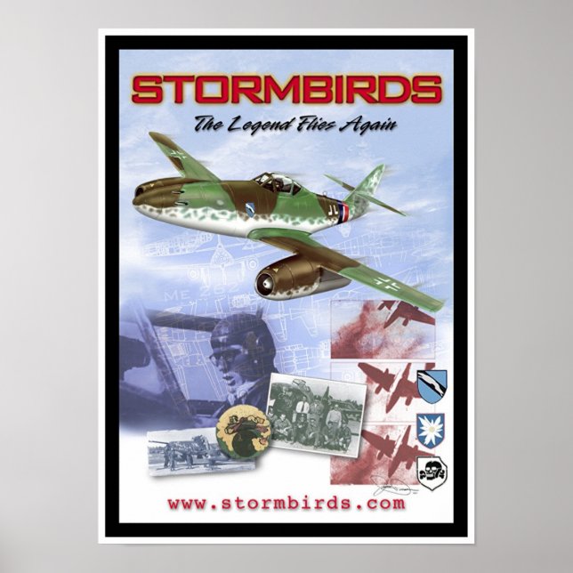 Stormbird "Legend Flies IGEN" Poster (Framsidan)