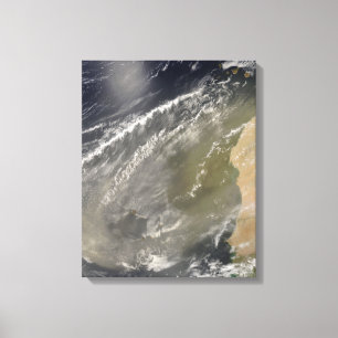 Stormby av västra afrika 2 canvastryck