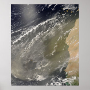 Stormby av västra afrika poster