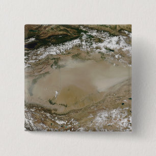 Stormby i den Taklimakan öknen, western china Knapp