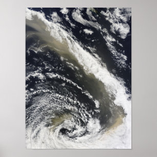 Stormby som blåser över det Tasman havet Poster