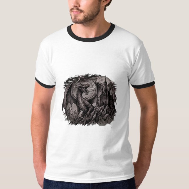 Stormdrake Slott T-shirt (Framsida)