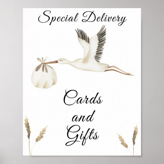 stormdusch - kort och presenter poster (Framsidan)