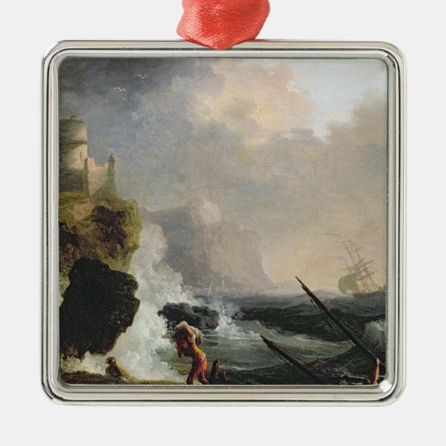 Stormen Julgransprydnad Metall (Framsidan)