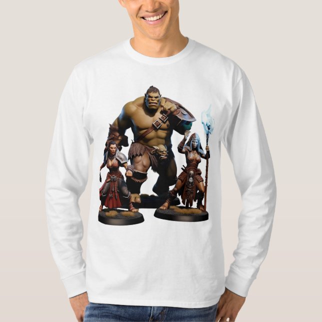 Stormen Orcs: Raiding Party Charge T Shirt (Framsida)