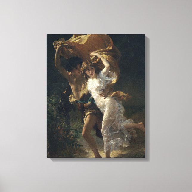 Stormen - Pierre-Auguste Cot Canvastryck (Framsida)