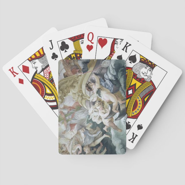 Stormen som lugnas Miraculously på kontakt med Kortlek (Baksidan)