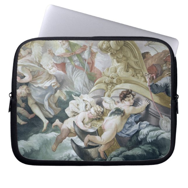 Stormen som lugnas Miraculously på kontakt med Laptop Sleeve (Framsidan)