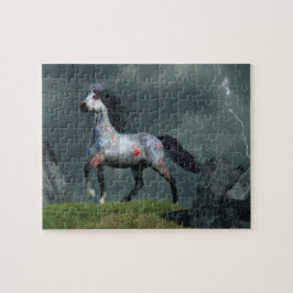 Stormens krig Horse Pussel