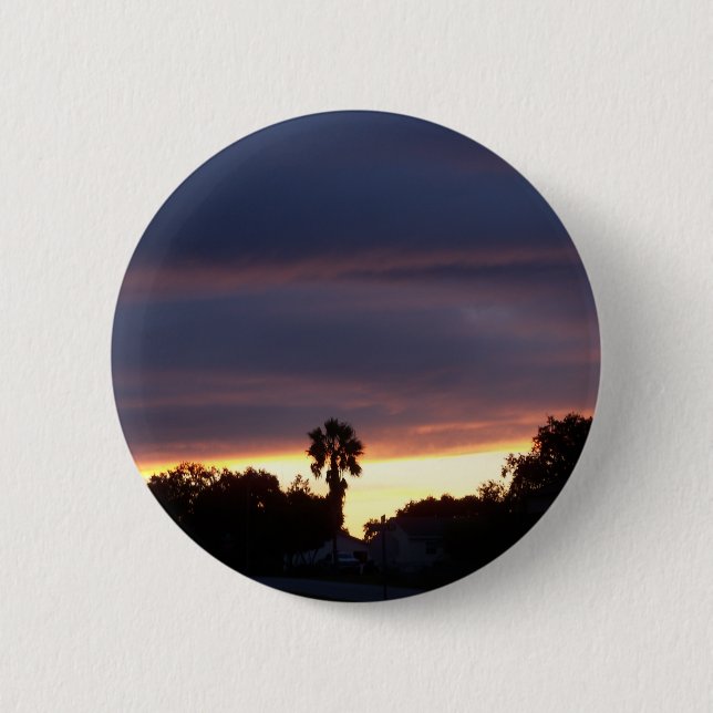 stormig himlar sunset knapp (Framsida)