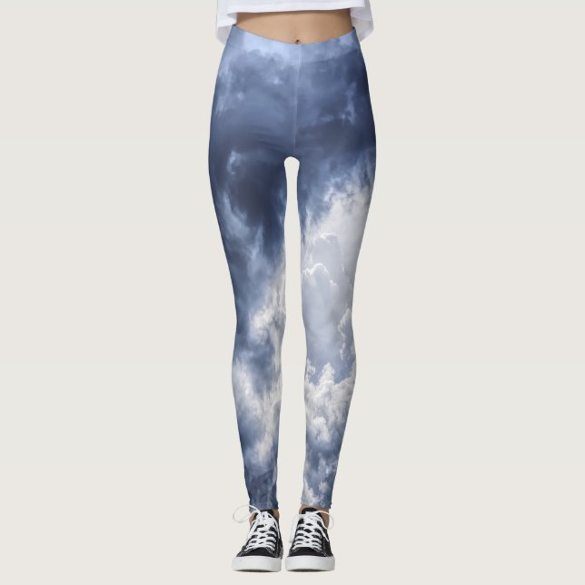 stormiga moln leggings (Framsida)