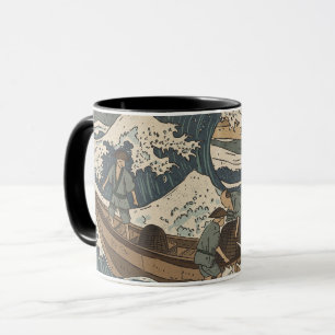 Stormigt hav mugg
