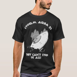 Storming Area 51 T Shirt