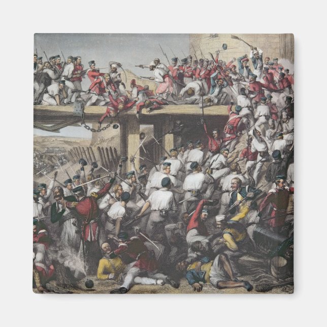 Storming av Delhi Magnet (Framsidan)