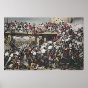 Storming av Delhi Poster