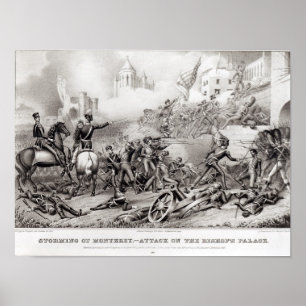 Storming av Monterey Poster