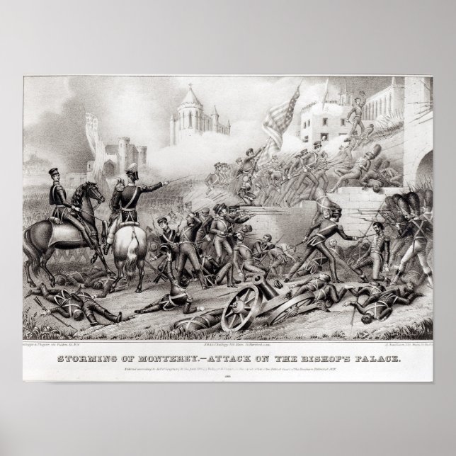 Storming av Monterey Poster (Framsidan)