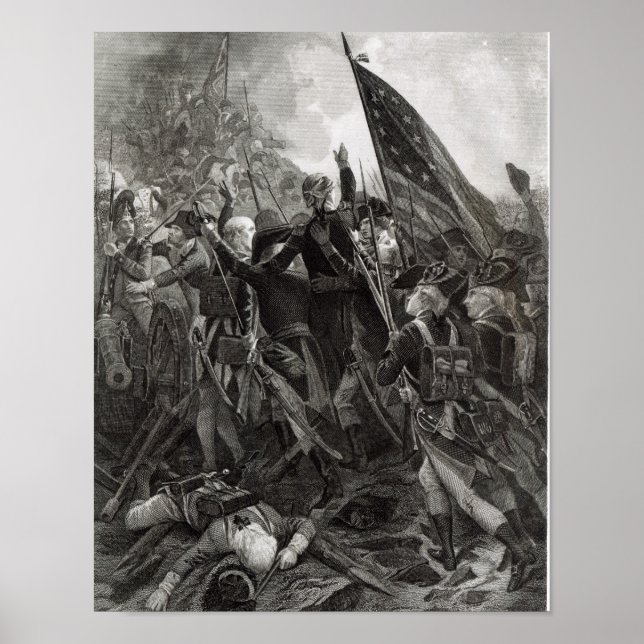 Storming of Stony Point, juli 1779 Poster (Framsidan)