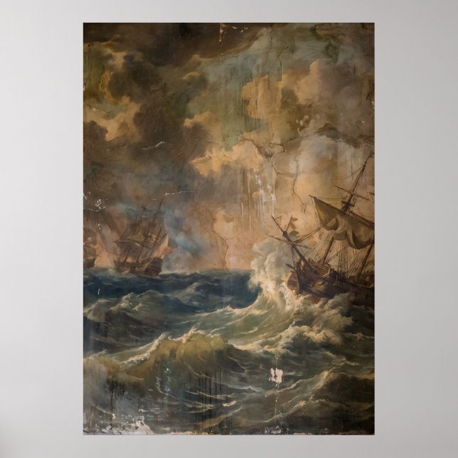 Stormkusten av förfädernas väggkonst (Framsidan)