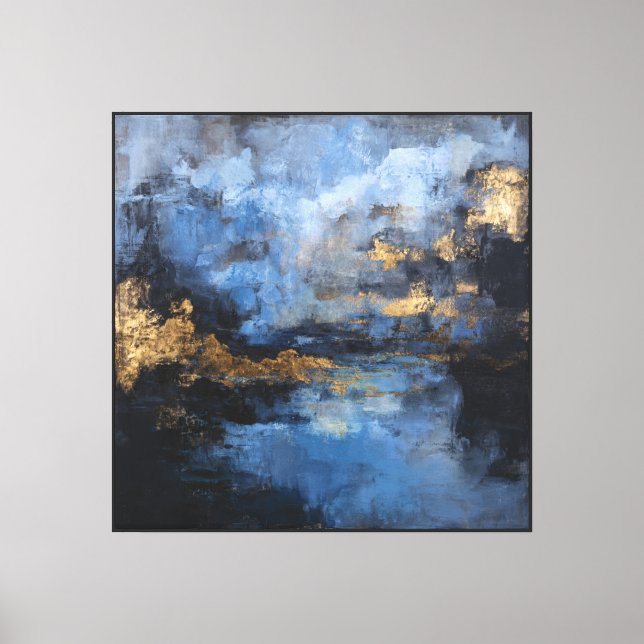 Stormlight Horizon – Abstrakt Väggkonst Canvastryck (Framsida)