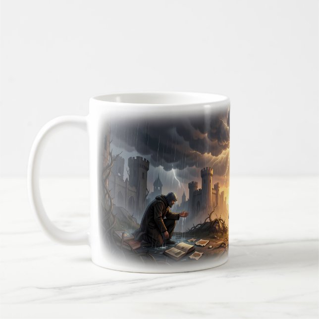 Stormlight-kungariken och ödesmugg kaffemugg (Vänster)