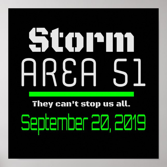 Stormområde 51 september 2019 poster (Framsidan)