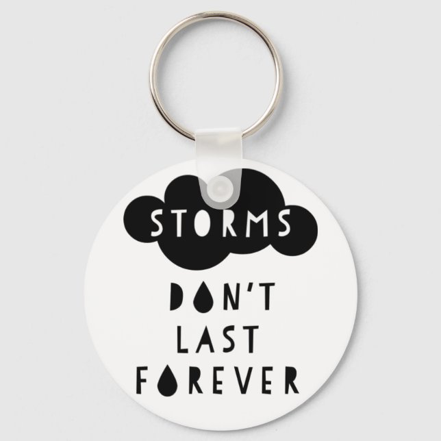 Storms Last Forever Keychain Light Nyckelring (Framsida)