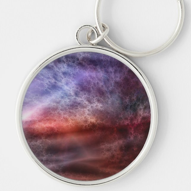 Storms of Life Keychain Rund Silverfärgad Nyckelring (Framsidan)