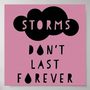 Storms Poster inte ljus för alltid