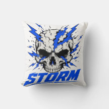 Stormskalle Blixtkast Kudd