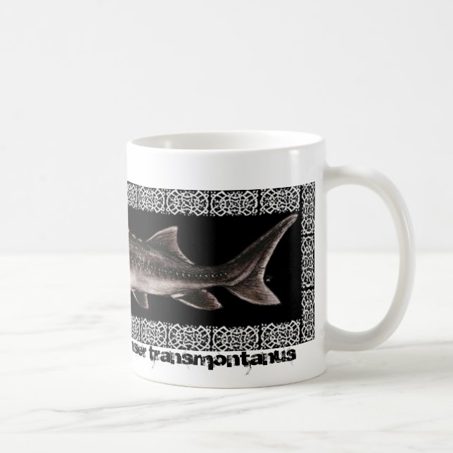 Störmugg - vitstör kaffemugg (Höger)
