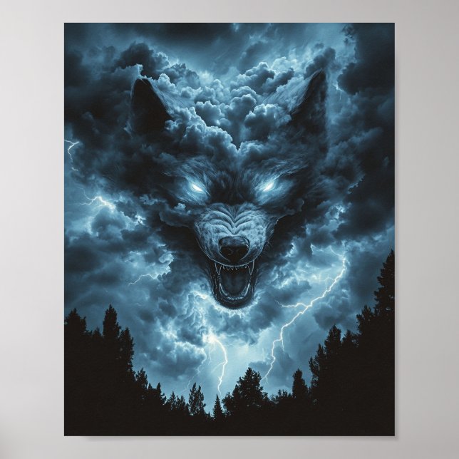 Stormvindande Ande Poster (Framsidan)