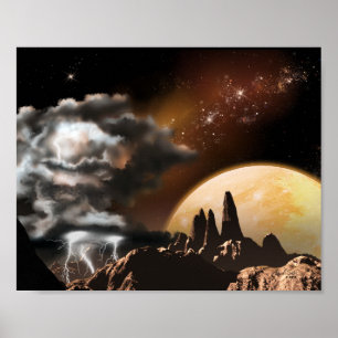 Stormvy (10x8) poster
